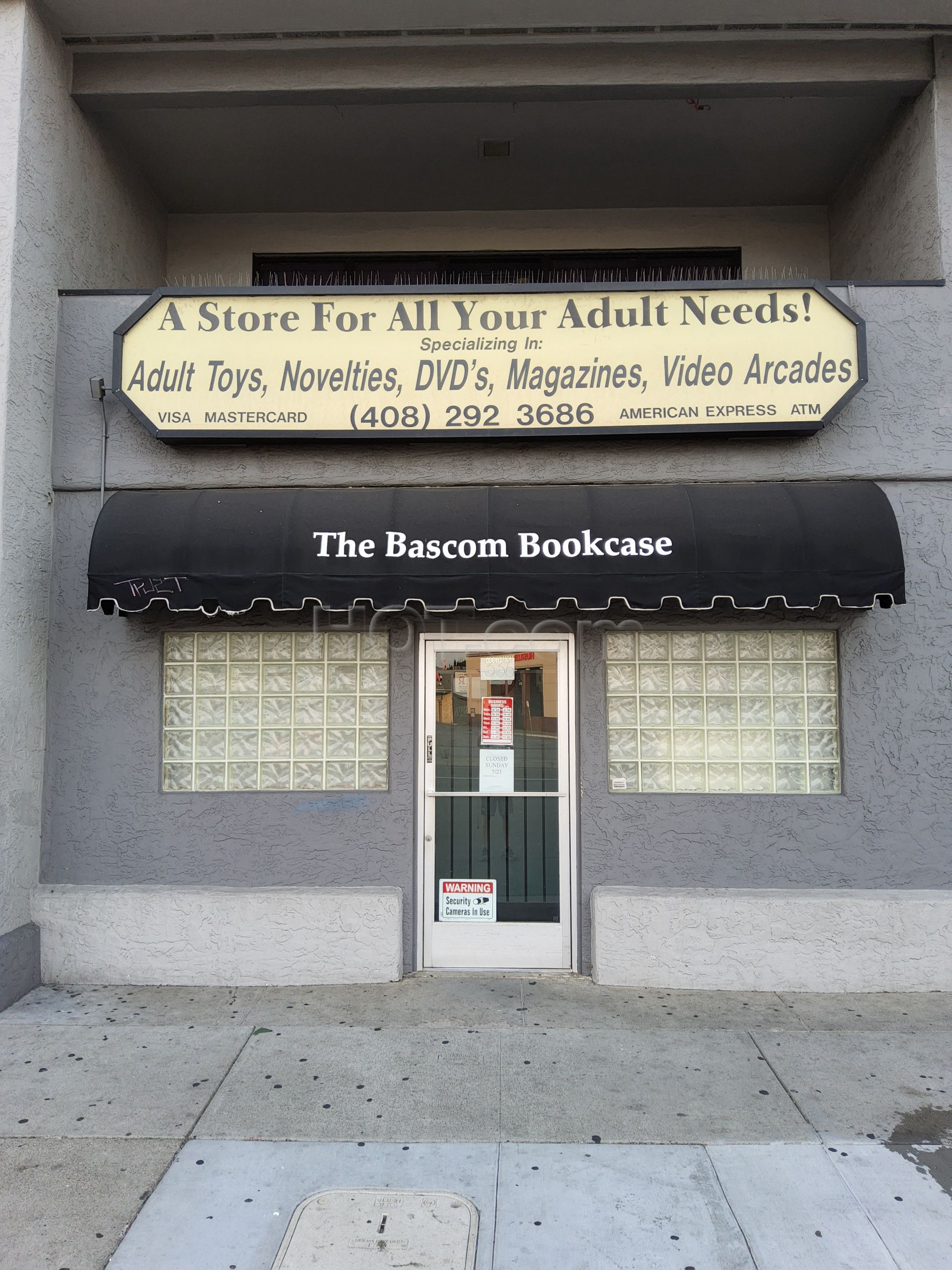 San Jose, California Bascom Bookcase