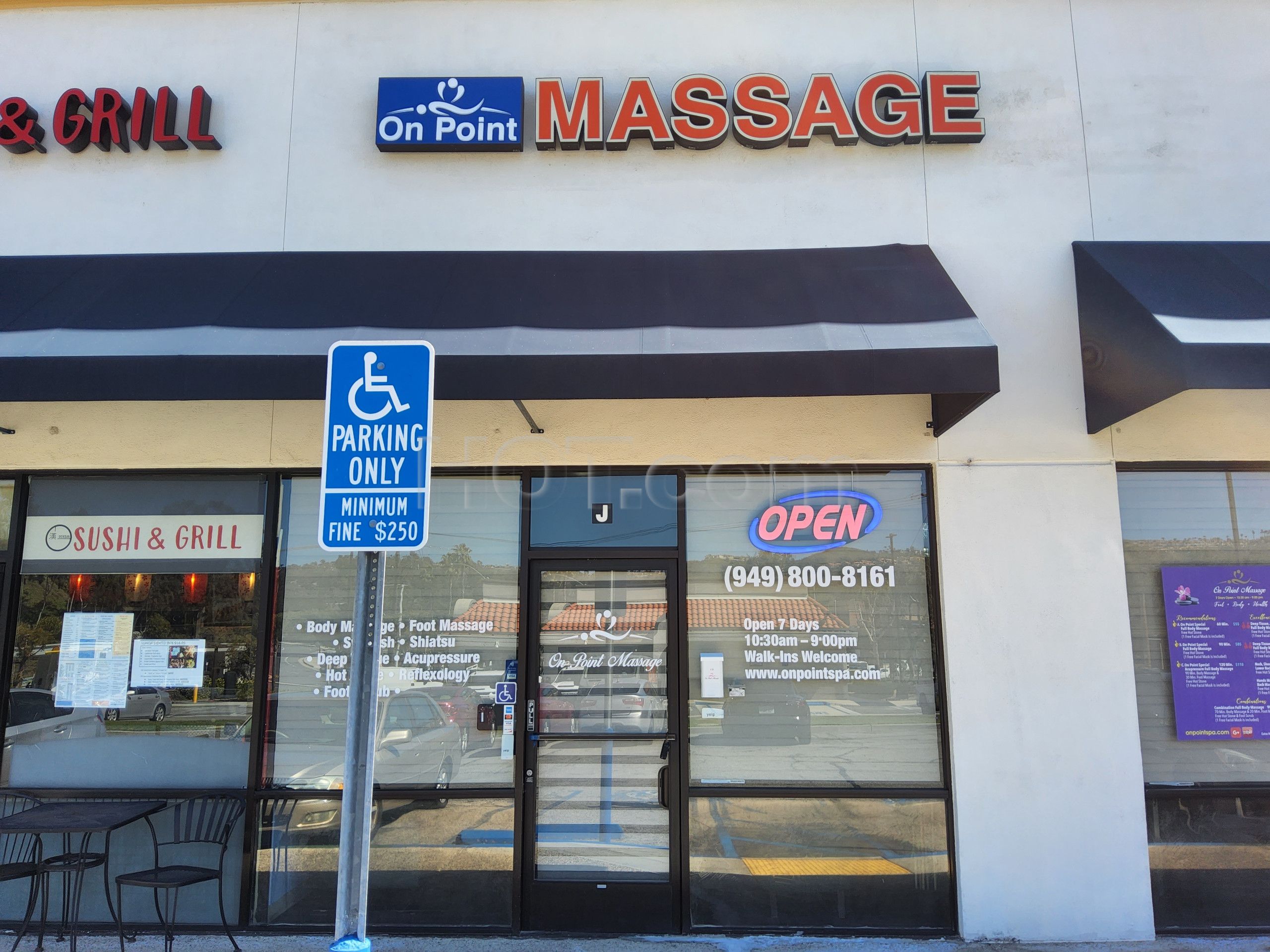 Laguna Niguel, California on Point Massage