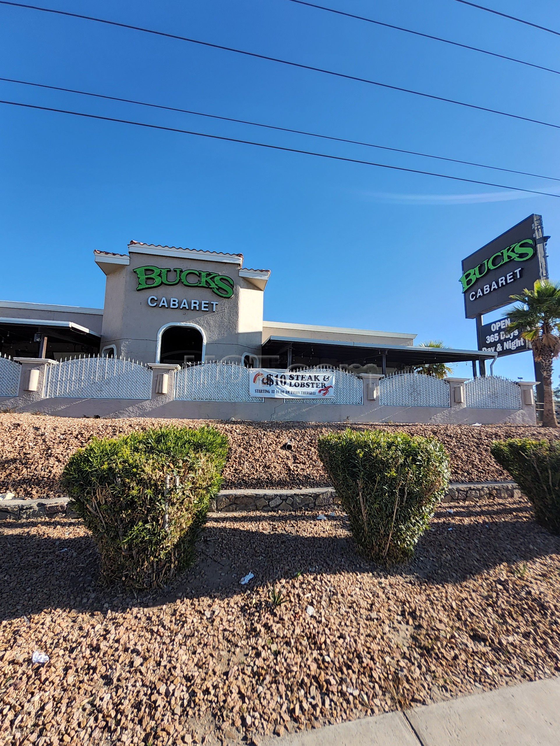 El Paso, Texas Bucks Cabaret