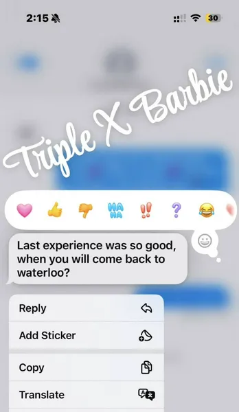 Escorts Niagara Falls, Ontario Barbie