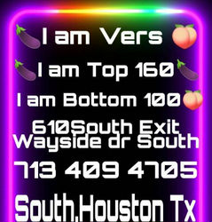 Escorts Houston, Texas I Got my Own place clean and discreet safe Ready to have a great time face pic is required .i dont send pics 🤑🤑🤑🤑