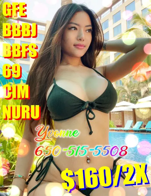 Escorts San Jose, California NEW 34D Sexy GFE Asian DOLL