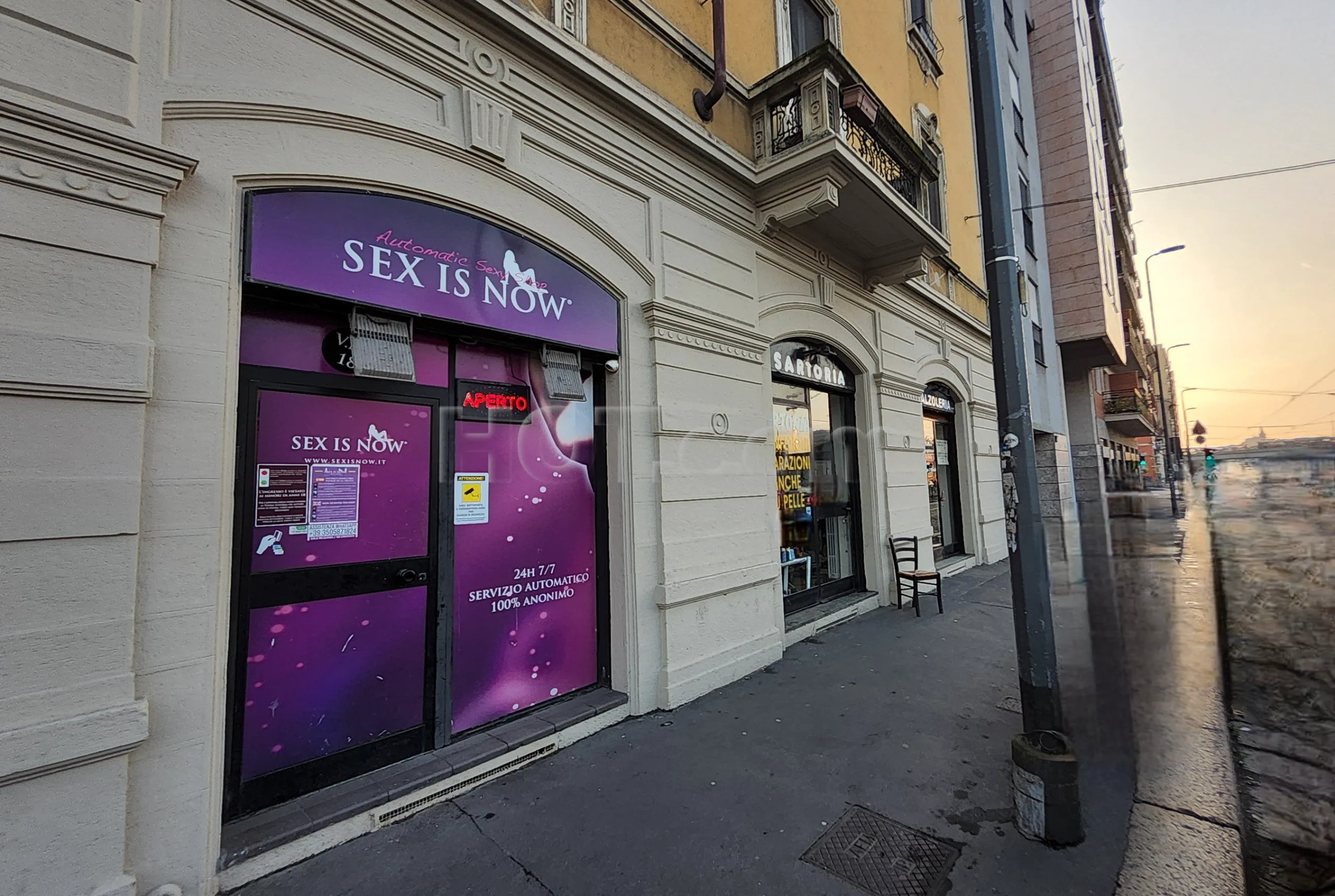 Milan, Italy Sex Is Now Sexy Shop Automatico h24