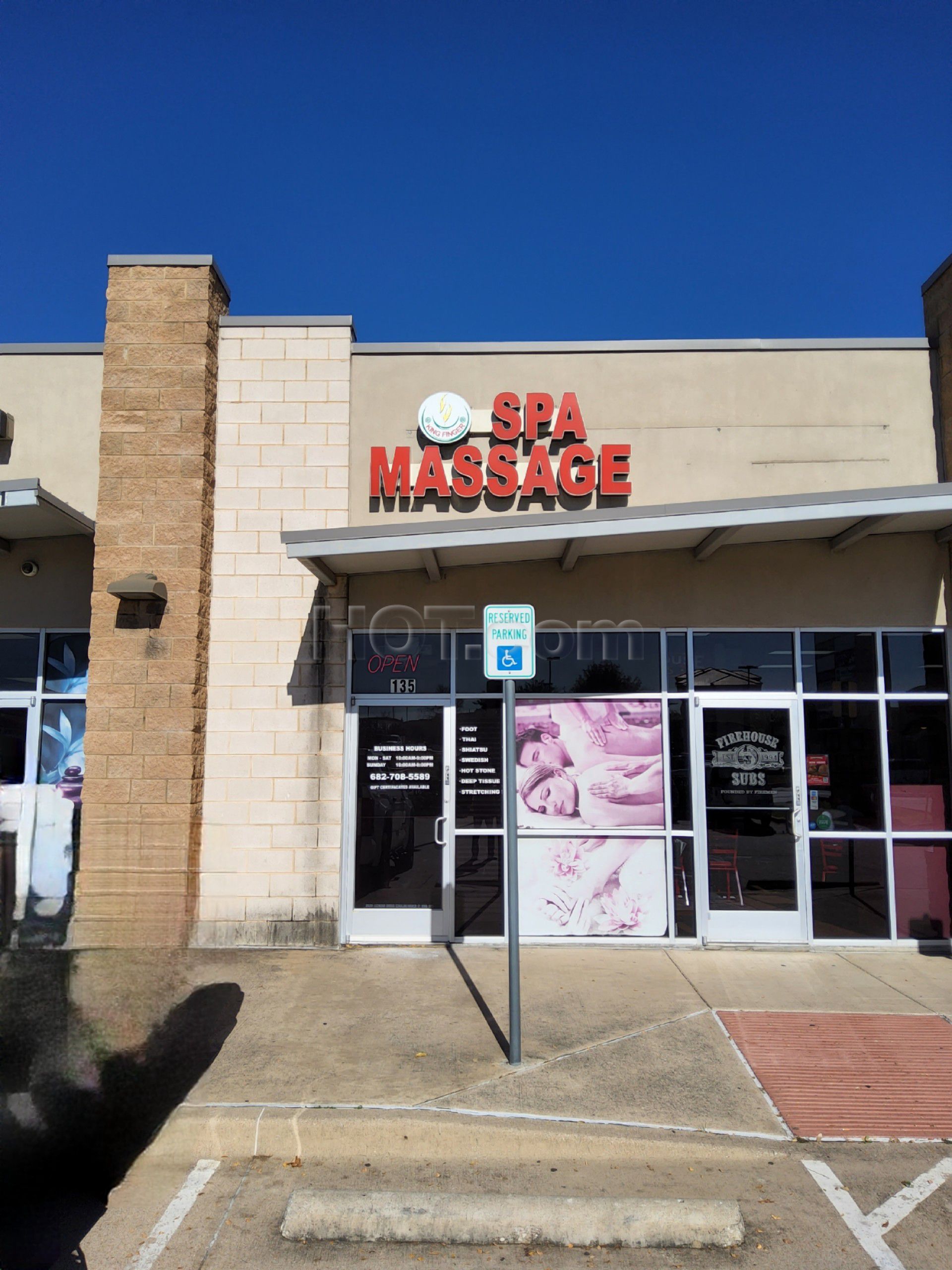 Fort Worth, Texas King Finger Spa Massage