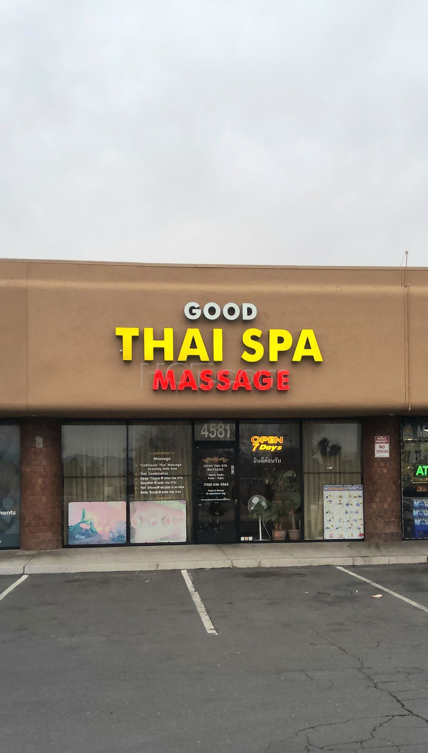 Las Vegas, Nevada Good Thai Spa Massage
