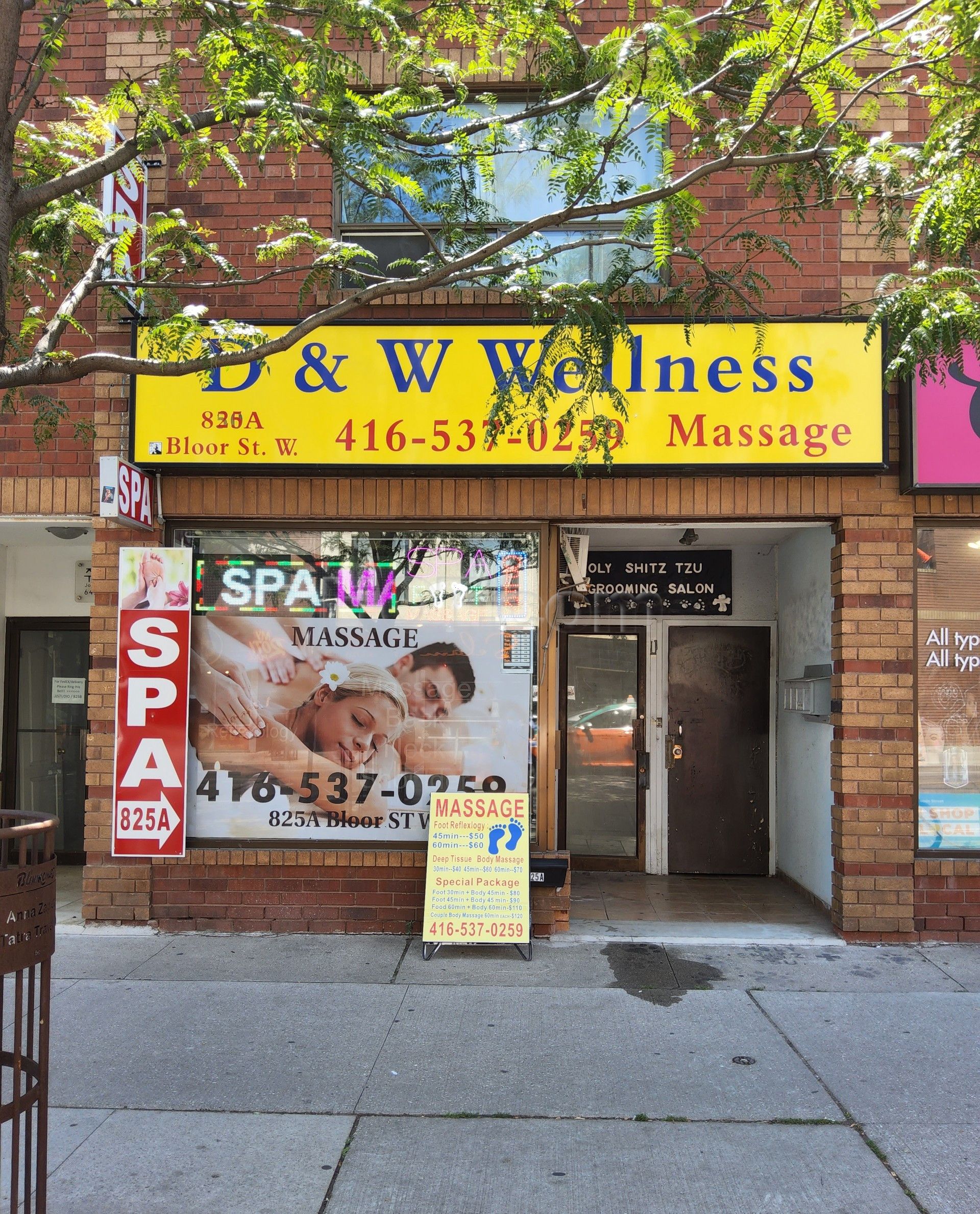 Toronto, Ontario D & W Massage Studio