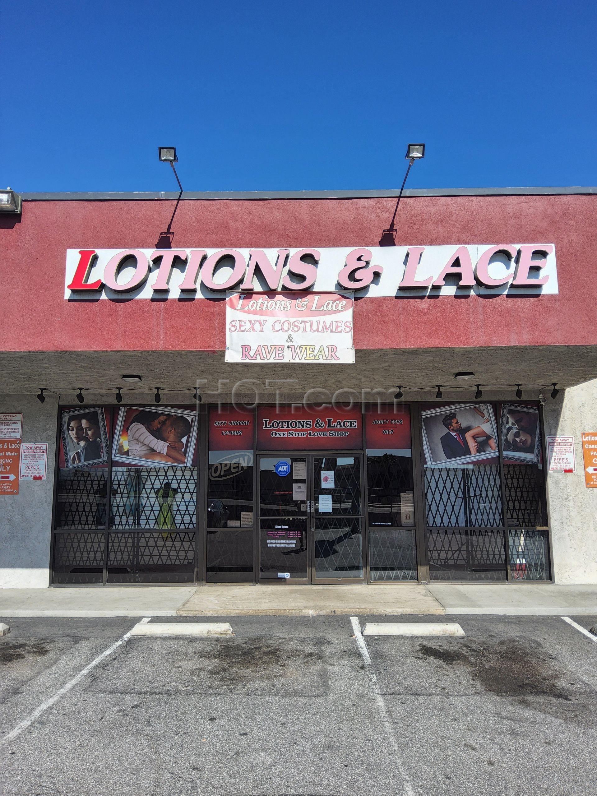 San Bernardino, California Lotions & Lace - "One Stop Love Shop"