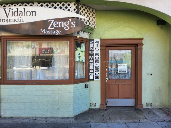 Massage Parlors San Francisco, California Zeng Massage Therapy