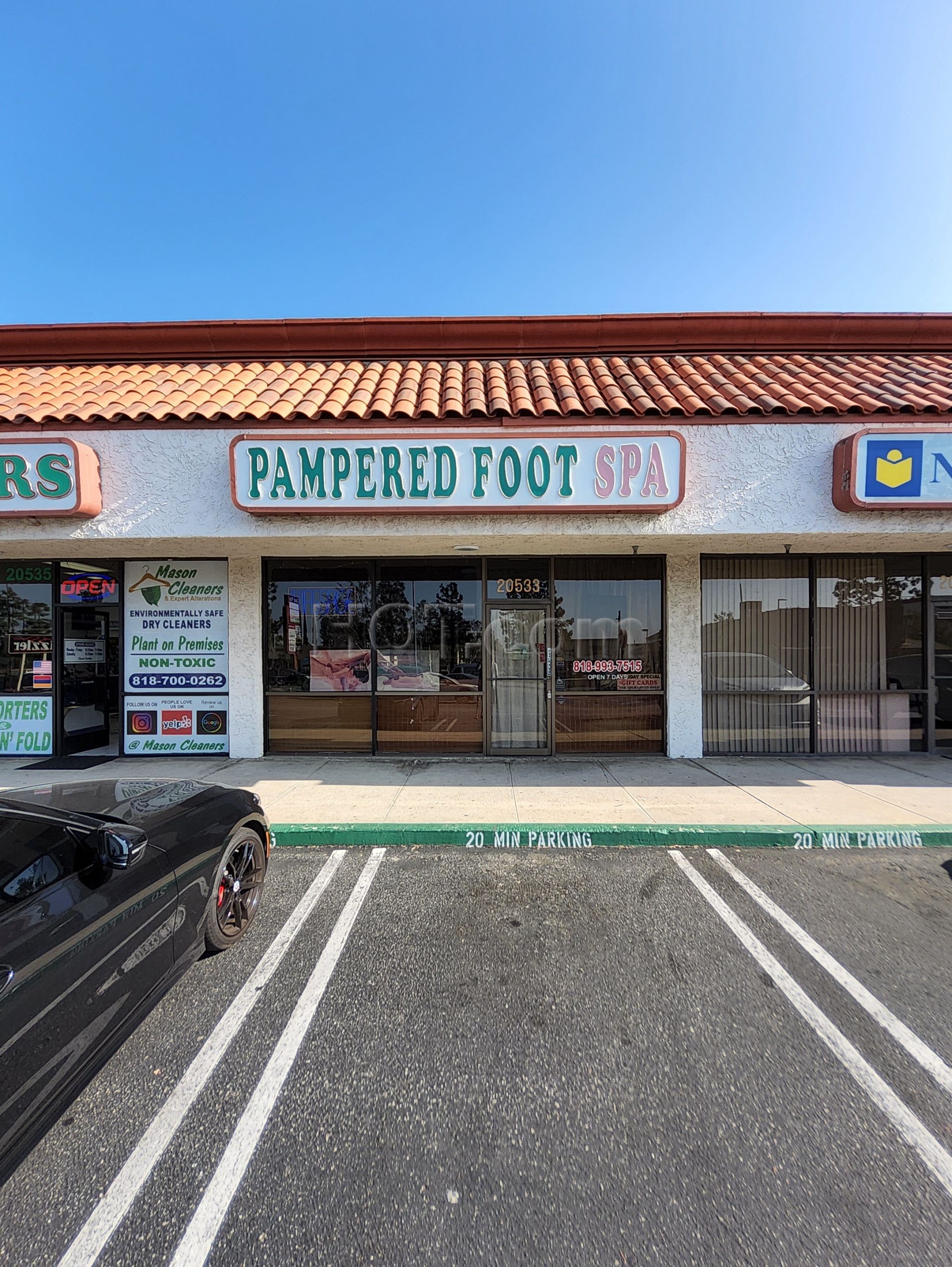 Chatsworth, California Pampered Foot Spa