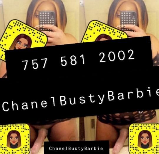 Escorts Hampton, Virginia Chanel BustyBarbie