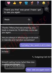 Escorts Burlington, Ontario Tiffany Haze