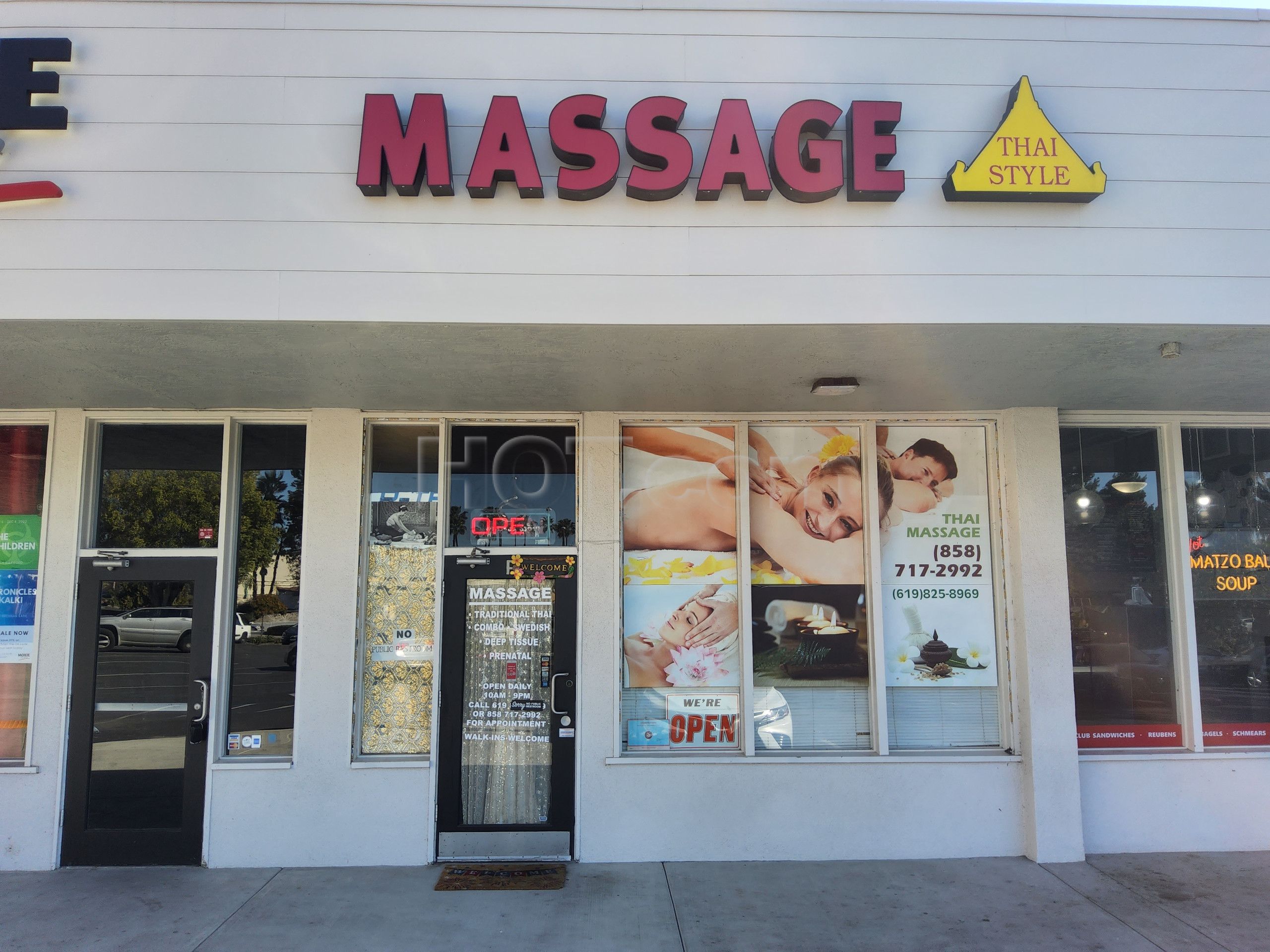 San Diego, California Thai Style Massage