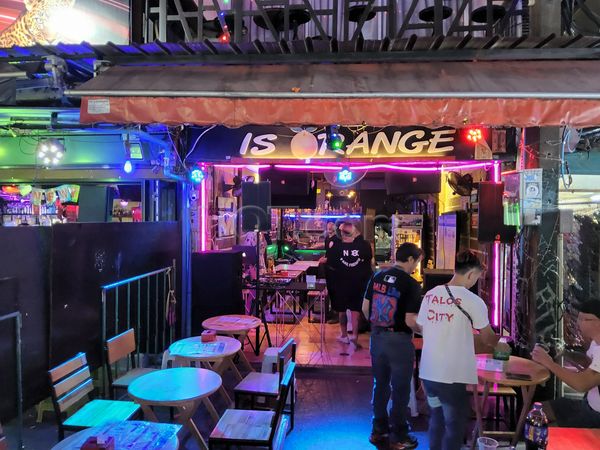Freelance Bar Bangkok, Thailand Is Orange
