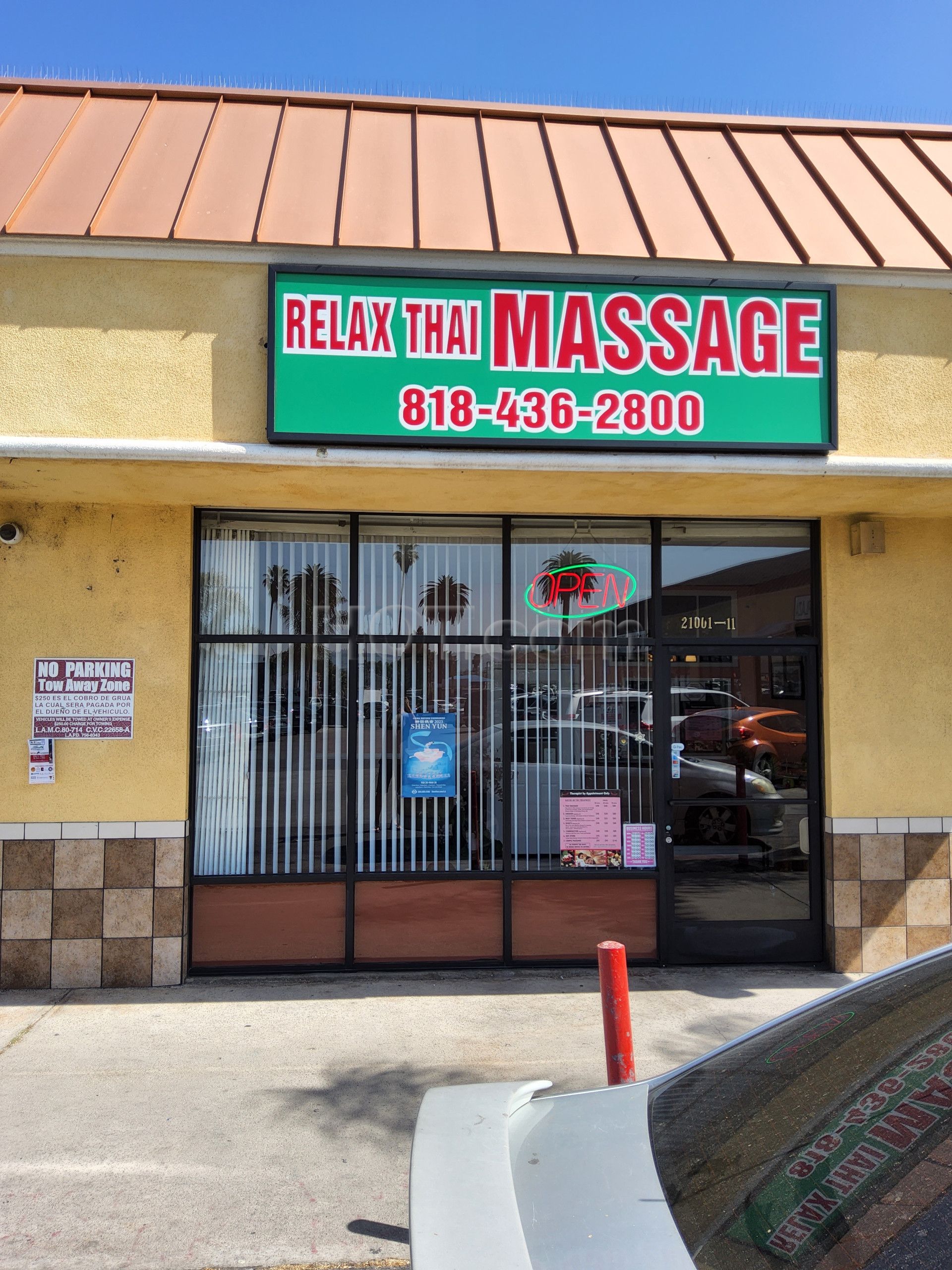 Canoga Park, California Thai Body Relax