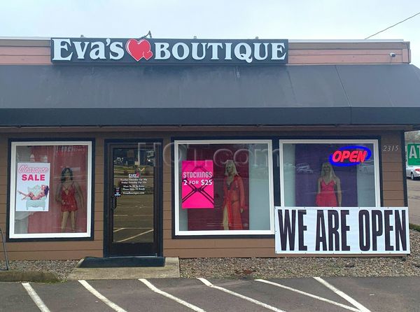 Sex Shops Corvallis, Oregon Eva's Boutique