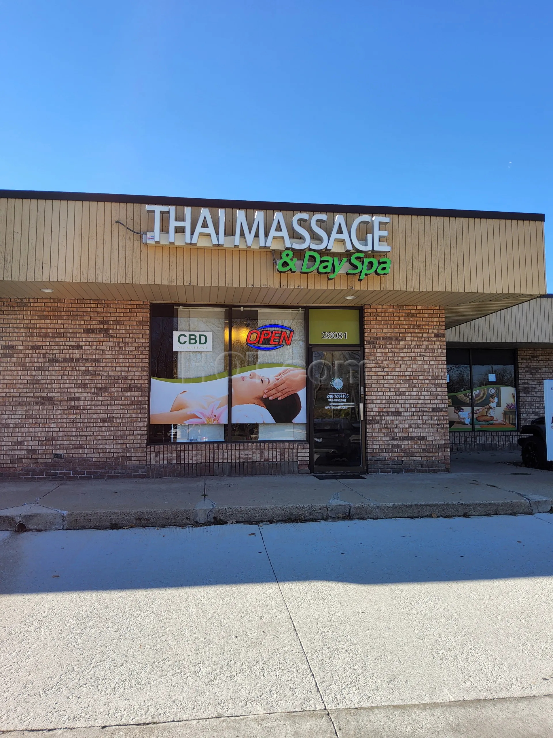 Southfield, Michigan Thai Massage and Day Spa