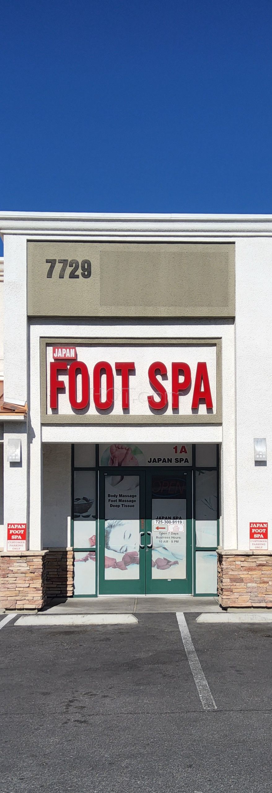 Las Vegas, Nevada Japan Foot Spa