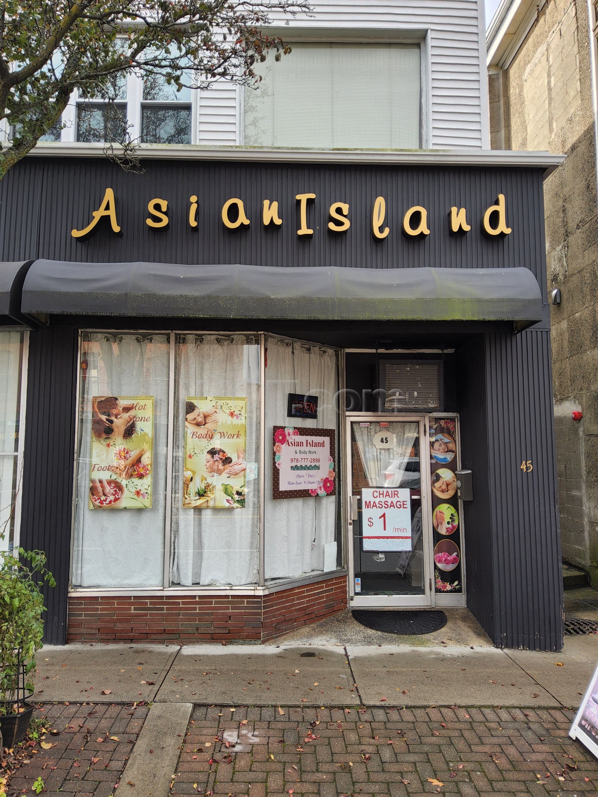 Peabody, Massachusetts Asian Island