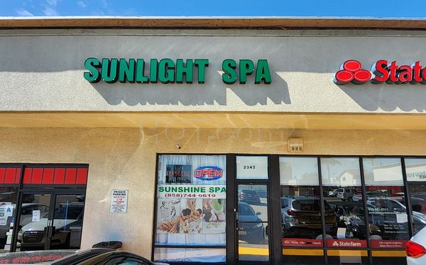 Massage Parlors San Diego, California Sunlight Massage