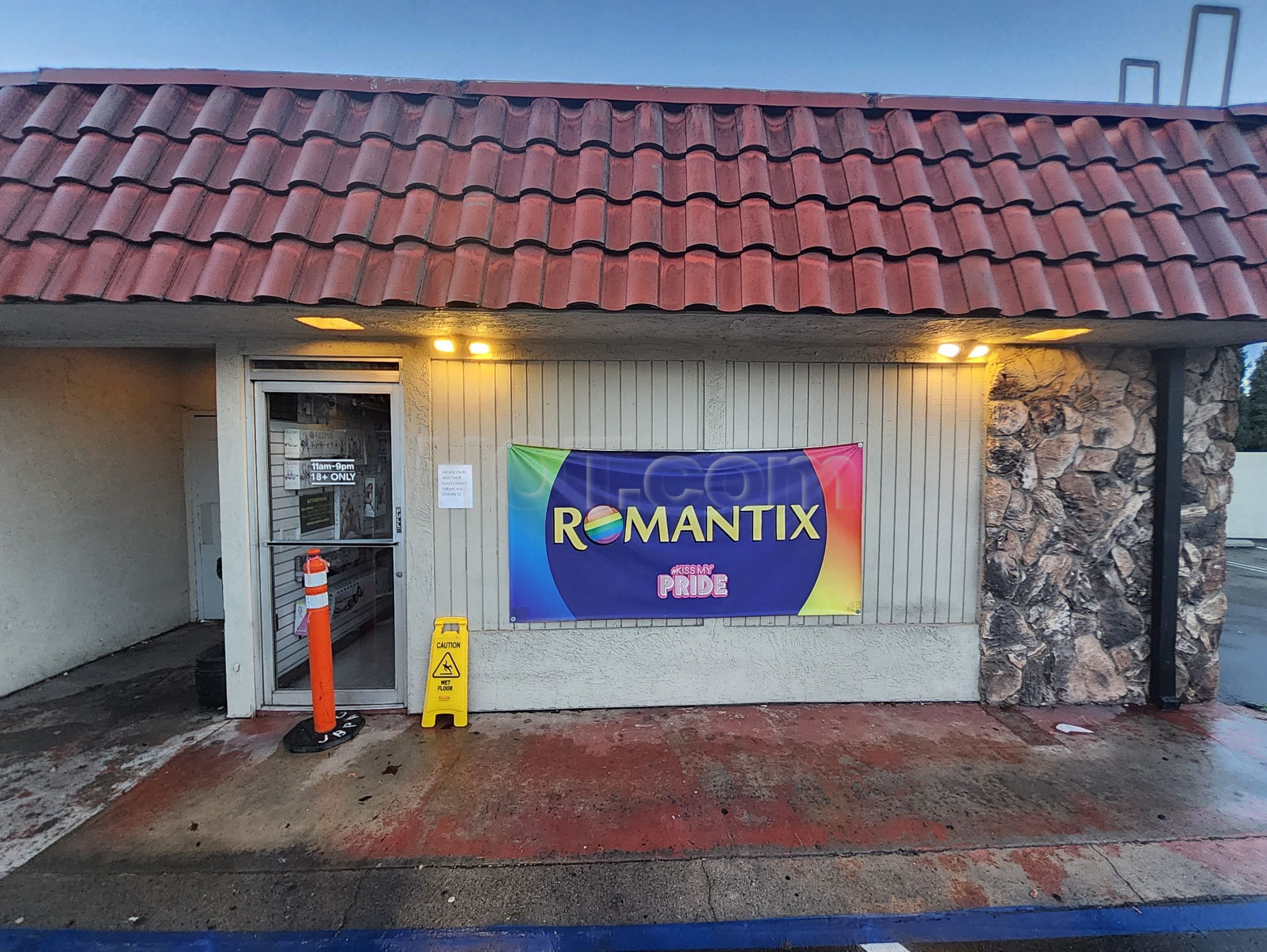 Escondido, California Romantix - Adult Video Specialties