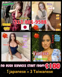 Escorts Chicago, Illinois 4 Asian Gals