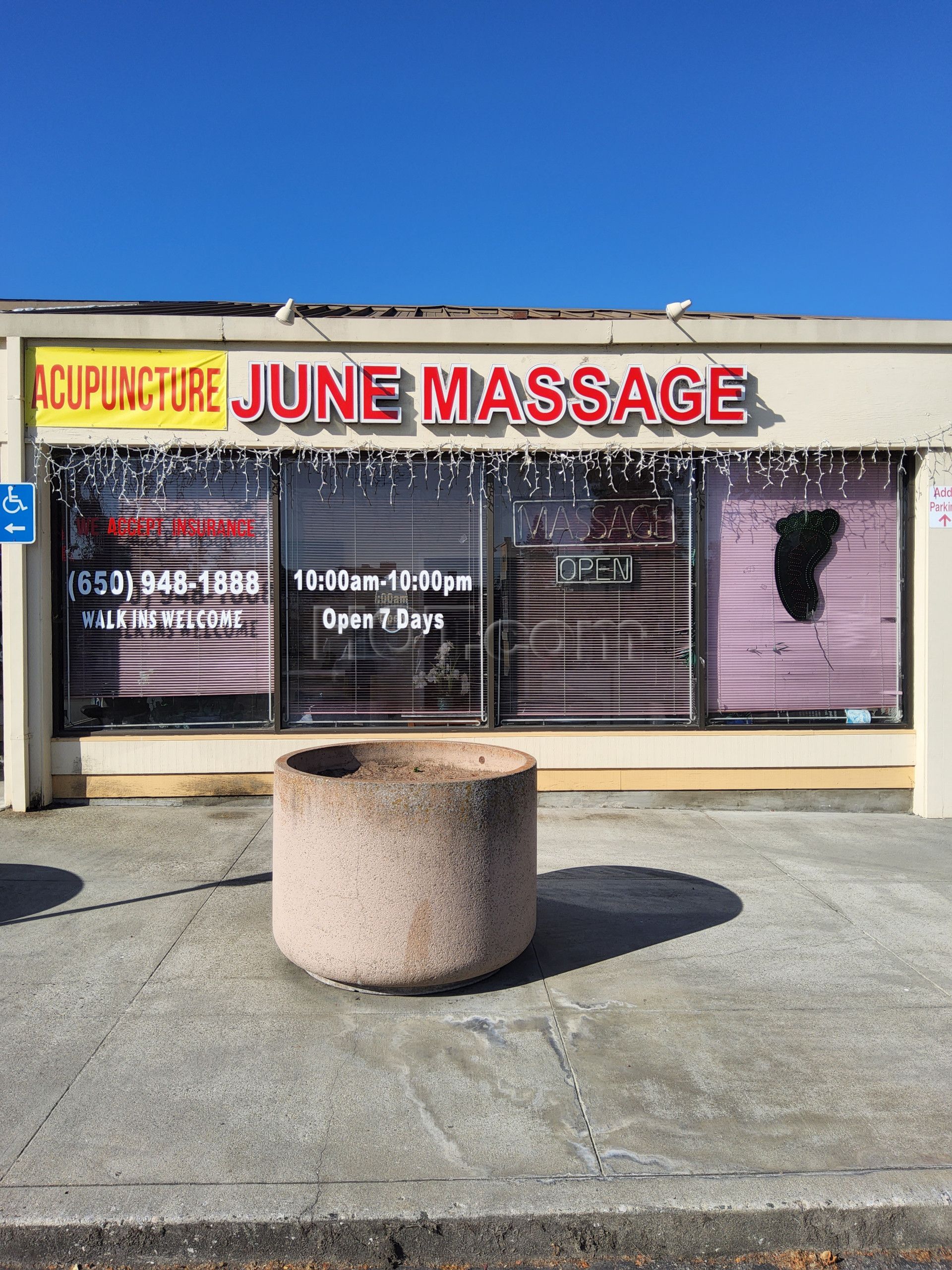 Los Altos, California June Massage