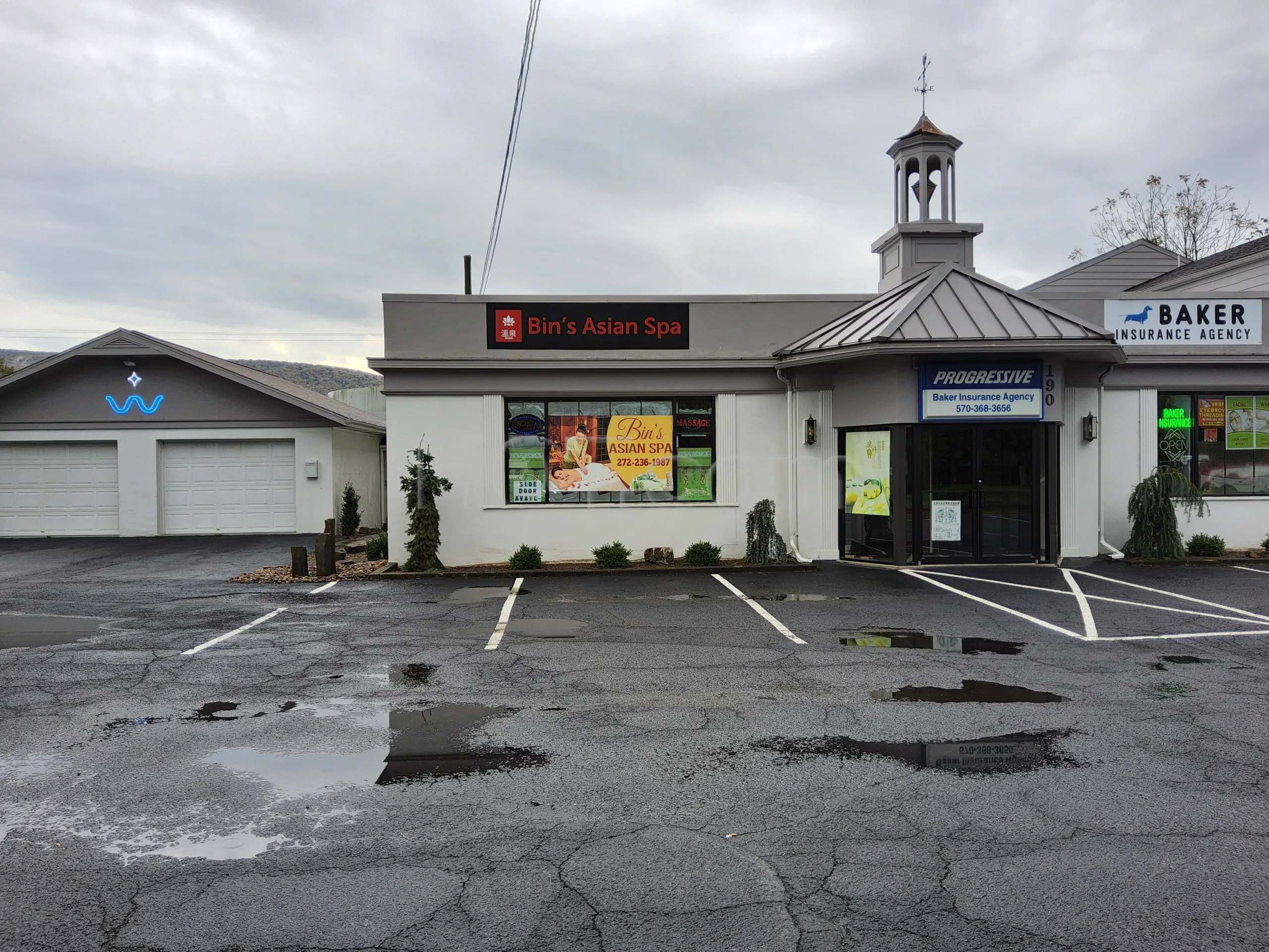 Loyalsockville, Pennsylvania Bins Asian Spa