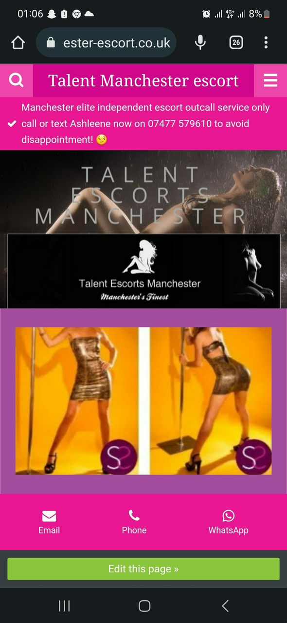 Escorts Manchester, England Talent elite escort manchester partygirl