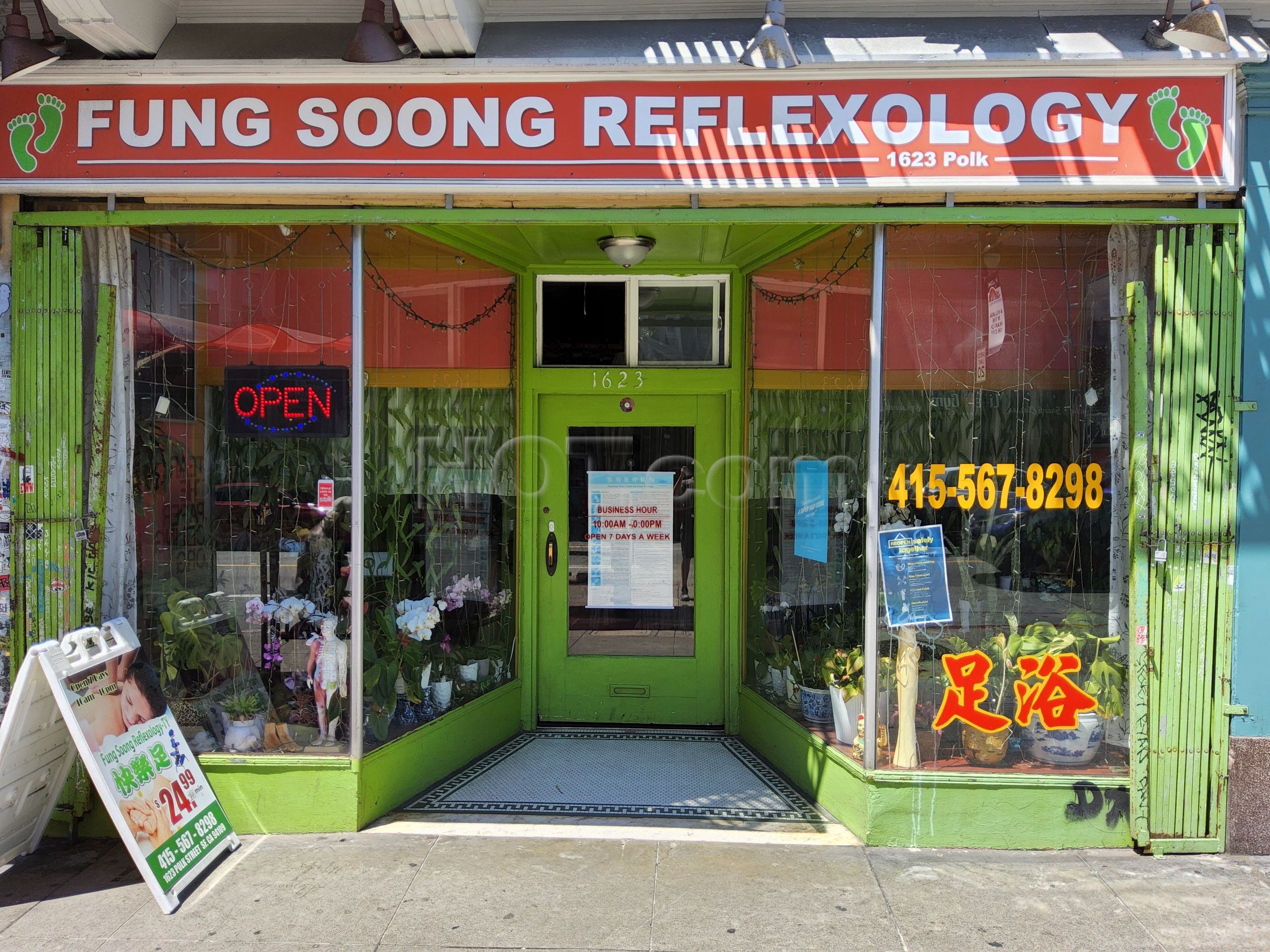 San Francisco, California Fung Soong Reflexology