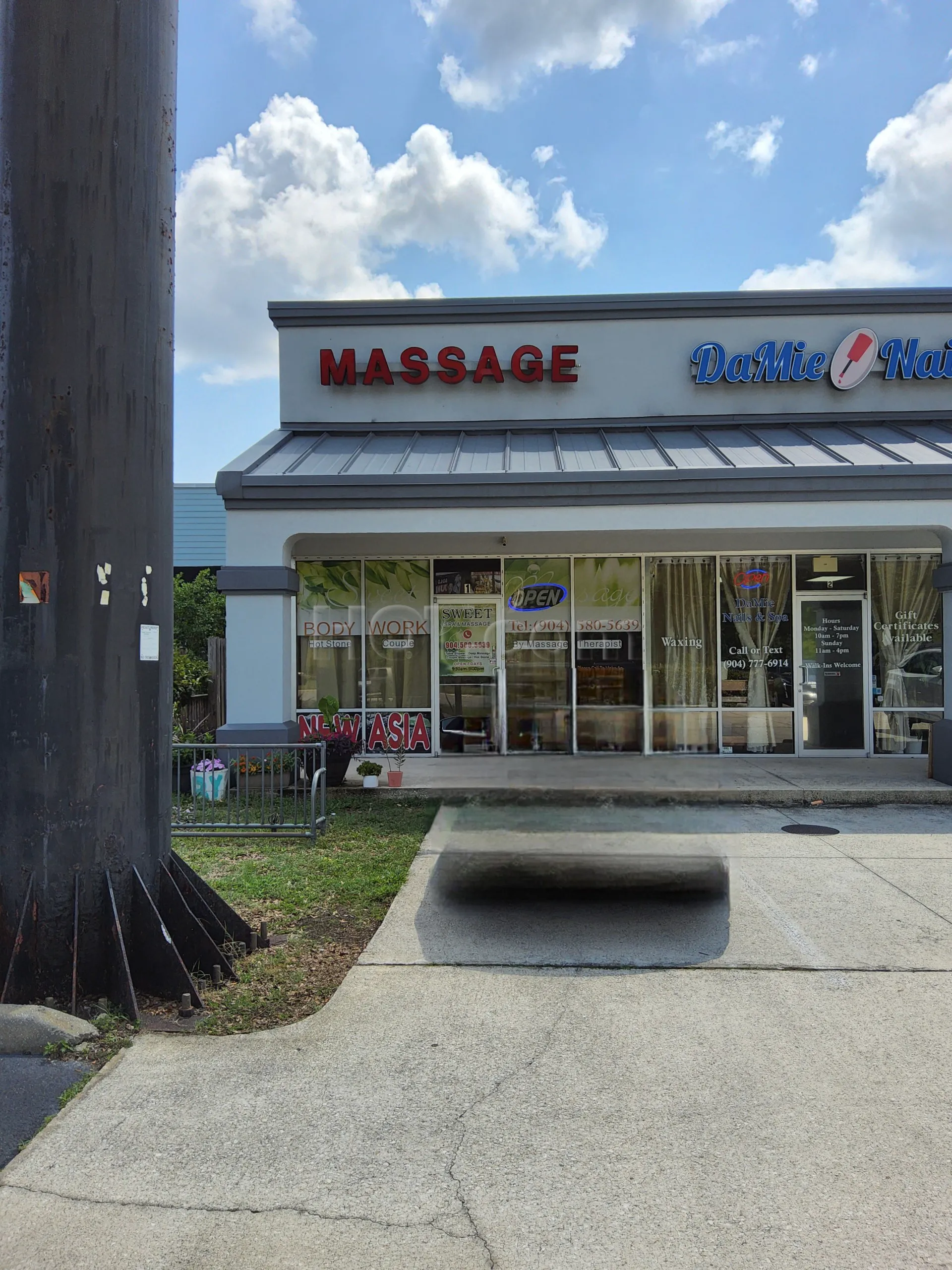 Jacksonville, Florida Sweet Spa and Massage