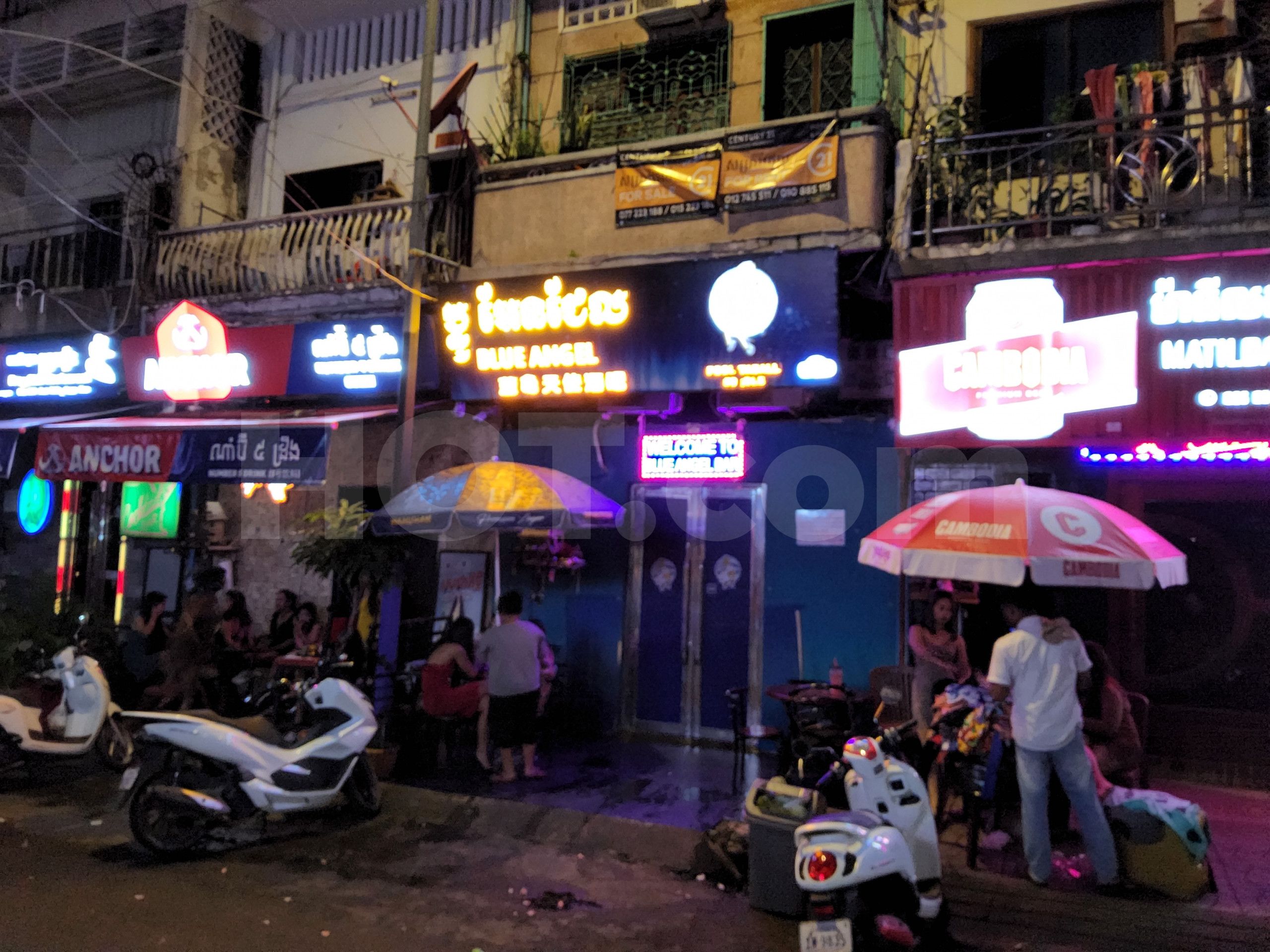Phnom Penh, Cambodia Blue Angel Bar